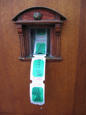 Urban Fairies, fairy doors, fairy door, Fairies, fairy doors of Ann Arbor, original fairy doors, fairy door The Ark, fairy ticket window