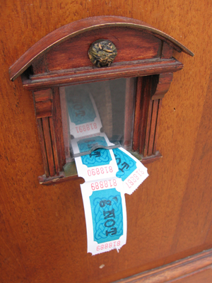 Urban Fairies, fairy doors, fairy door, Fairies, fairy doors of Ann Arbor, original fairy doors, fairy door The Ark, fairy ticket window